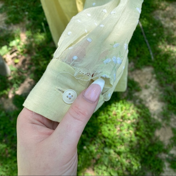 Vintage 60s/70s Handmade Floral Housecoat - Picture 4 of 8